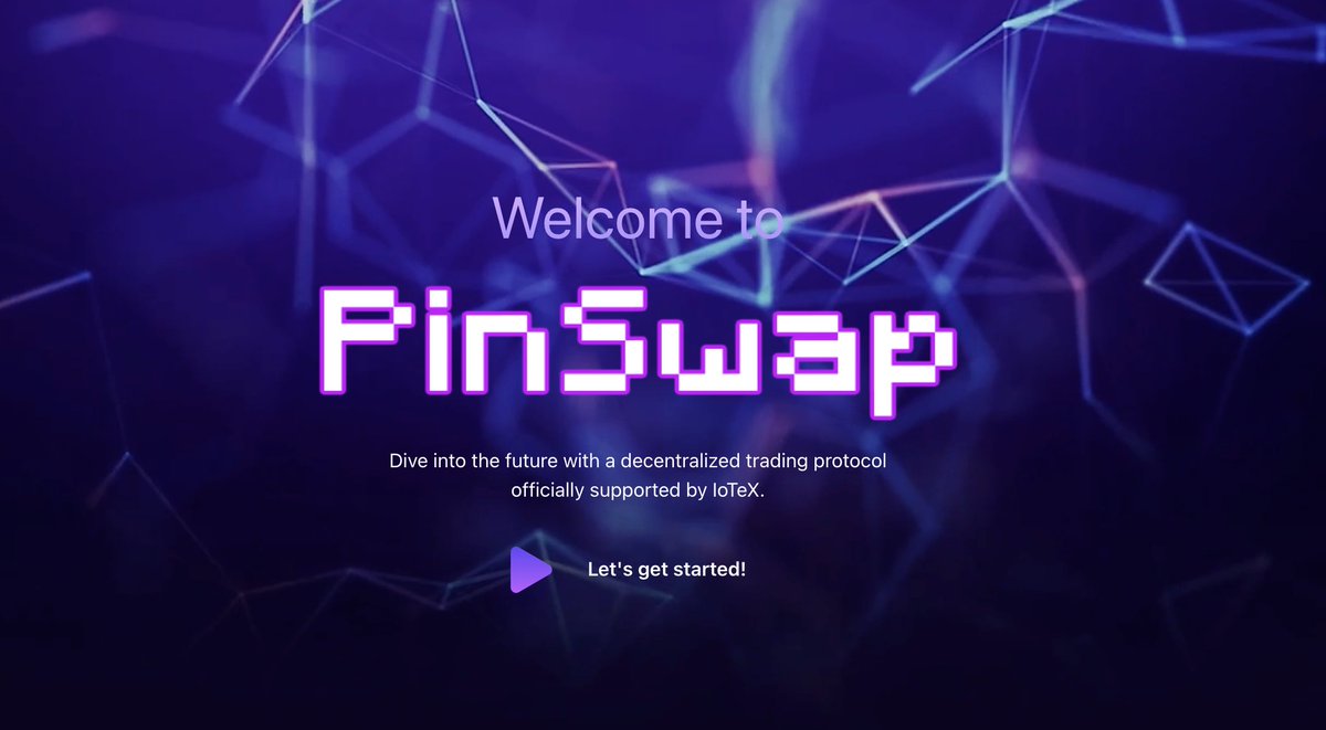pinSwap_ioTex's tweet image. 🚀 PinSwap: Revolutionizing DePIN Finance with AI-Powered Innovation
Welcome to the future of DeFi within the DePIN Ecosystem! PinSwap is leading the charge in transforming decentralized finance with IoTeX’s robust infrastructure. 🧵

#PinSwap #DeFi #IoTeX #DePIN #AI