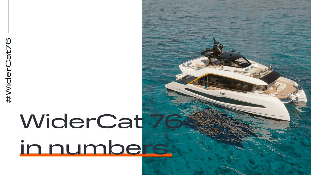 WIDERYACHTS's tweet image. Step aboard WiderCat 76, a hideaway that exudes a sense of freedom.

Discover more tech features at wider-yachts.com/widercat-76/

#WiderCat76 #MadeinWider #multihull