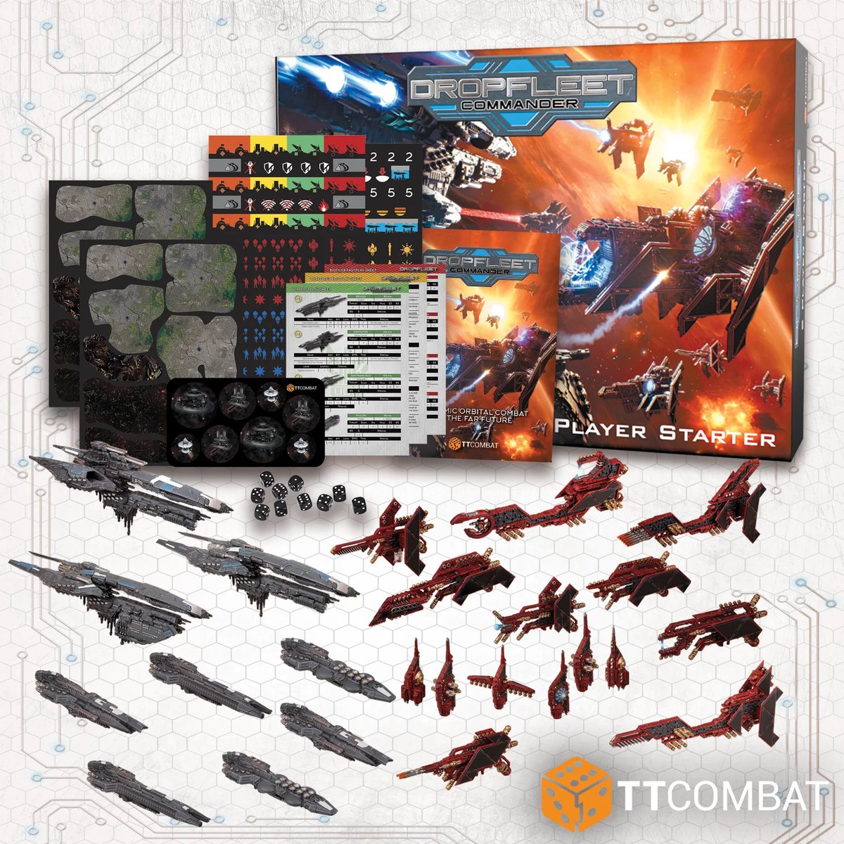 ontabletop's tweet image. Want to know more about #DropfleetCommander? Check out the videos with creator Dave Lewis and all of the new sets @TTCombat has lined up beastsofwar.com/news/info-drop…