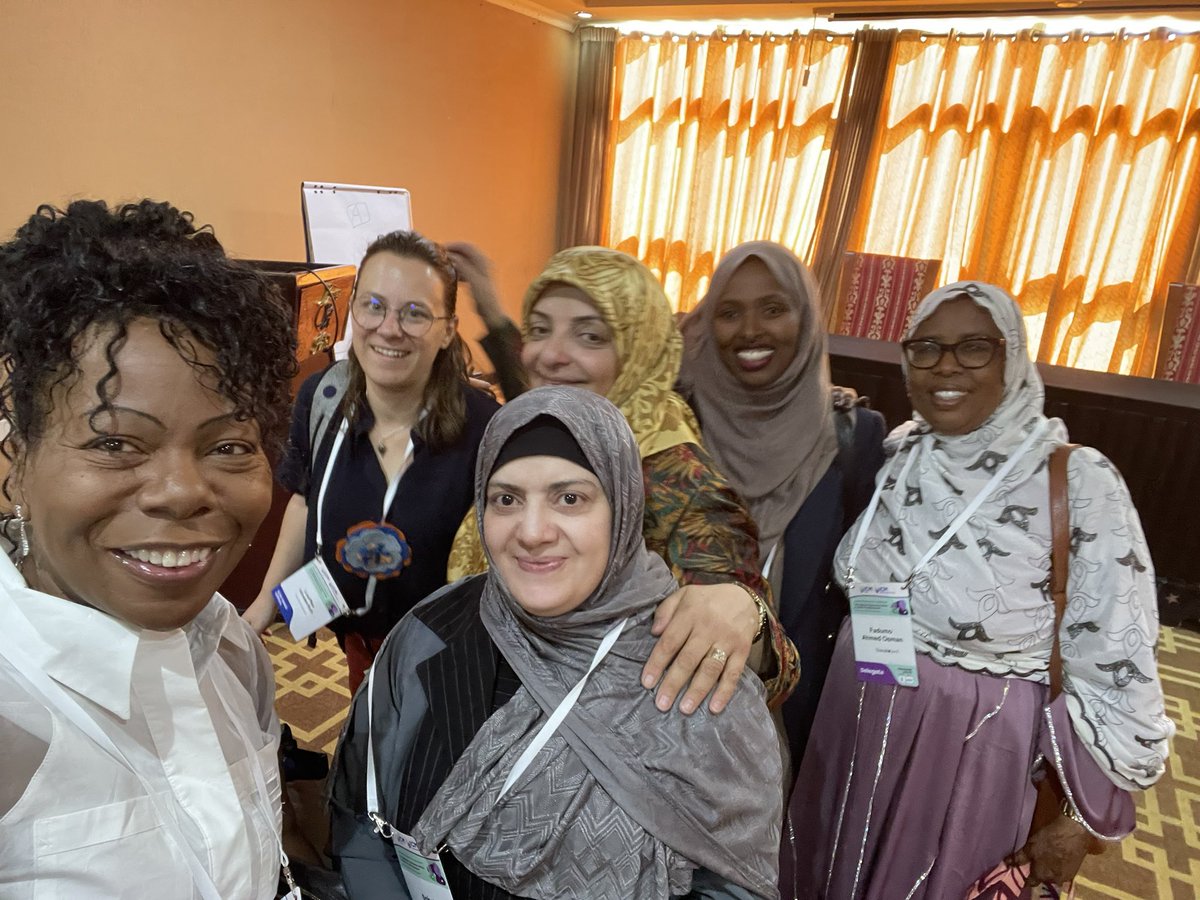 Regional Africa and Eastern Mediterranean conference starts today and my day starts with the Eastern Mediterranean Regional Professional Committee meeting. Thankyou to the chair Sabah Al- Dhaferi eminent midwife leader from the Yemen, who leads to improve maternal &amp; child-health