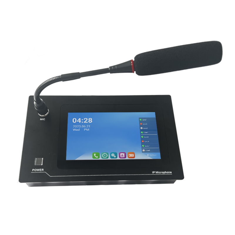Jeff_PAsolution's tweet image. #Tonmind #IPPagingMicrophone M30 with below features:
• 6 SIP lines
• Android system, 16G EMMC, WiFi
• RTP multicast paging
• Real-time monitoring
• Support FTP server, USB disk music
• 7.0-inch touch screen, 1024*600 resolution, HDMI interface
• 25 speed dialing keys