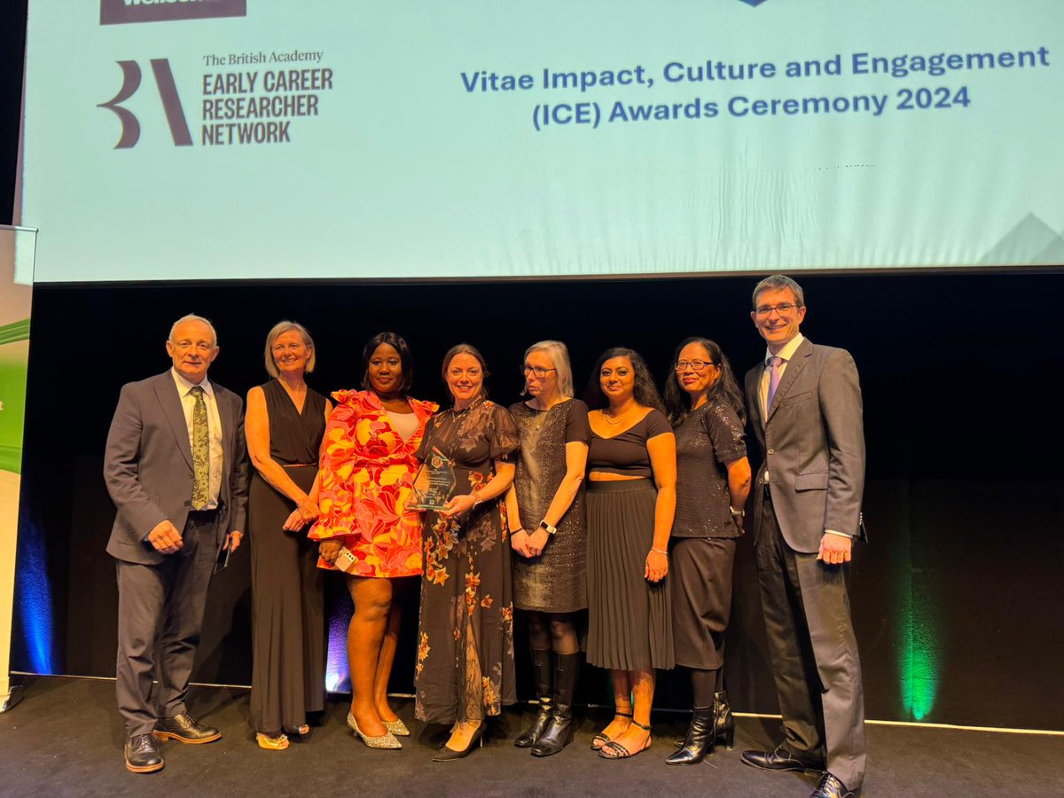 DrKathrynNorth (@drkathrynnorth1) on Twitter photo Absolutely delighted that <a href="/CentreDice/">C-DICE</a> won the Award for Innovative and Inclusive practice at the Vitae Impact, Culture and Engagement Awards <a href="/bedform/">Prof. Dan Parsons @LboroUniversity 🌏💧🛰🌊⚽️🏏⛳🏈</a> <a href="/malc_cook/">Malcolm Cook</a> <a href="/lborouniversity/">Loughborough University</a> <a href="/LboroDocCollege/">LboroDocCollege</a>. Judged by peers, means a lot! <a href="/Vitae_news/">Vitae</a> #proud Absolutely delighted that <a href="/CentreDice/">C-DICE</a> won the Award for Innovative and Inclusive practice at the Vitae Impact, Culture and Engagement Awards <a href="/bedform/">Prof. Dan Parsons @LboroUniversity 🌏💧🛰🌊⚽️🏏⛳🏈</a> <a href="/malc_cook/">Malcolm Cook</a> <a href="/lborouniversity/">Loughborough University</a> <a href="/LboroDocCollege/">LboroDocCollege</a>. Judged by peers, means a lot! <a href="/Vitae_news/">Vitae</a> #proud