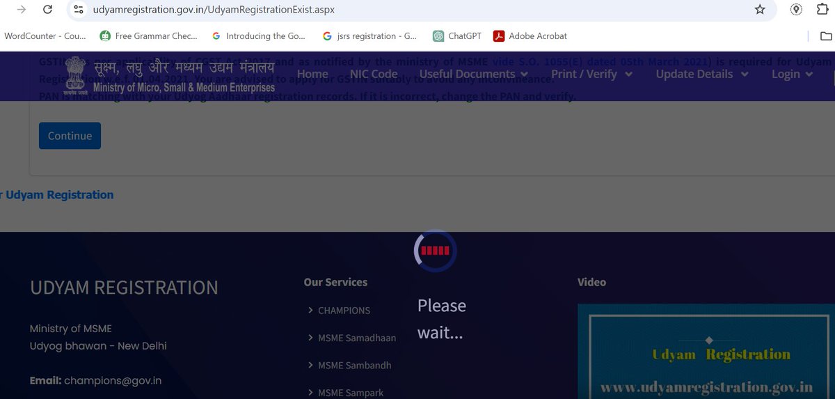 ksksathees's tweet photo. @nsitharaman @minmsme @narendramodi 

The past 15 days have been facing the same error. Who is going to take responsibility for this? always wasting people's money, right? Kindly fix this.
90% of government websites &amp; portal numbers are not working properly. https://t.co/uRqT2xLd3x