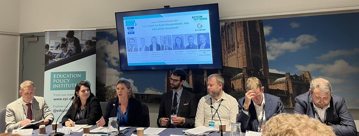 Julie Reid (@cllrjuliereid) on Twitter photo Really good fringe at #Lab24 on the effects of the #Covid pandemic 4 years on and the need for funding for catch up tuition <a href="/TheTutorTrust/">The Tutor Trust</a> <a href="/suttontrust/">The Sutton Trust</a> <a href="/getfurthered/">FurtherEd</a> <a href="/ActionTutoring/">Action Tutoring</a> <a href="/EducationPolicy/">Education Policy</a> <a href="/KingEcgbert/">King Ecgbert School</a> Really good fringe at #Lab24 on the effects of the #Covid pandemic 4 years on and the need for funding for catch up tuition <a href="/TheTutorTrust/">The Tutor Trust</a> <a href="/suttontrust/">The Sutton Trust</a> <a href="/getfurthered/">FurtherEd</a> <a href="/ActionTutoring/">Action Tutoring</a> <a href="/EducationPolicy/">Education Policy</a> <a href="/KingEcgbert/">King Ecgbert School</a>
