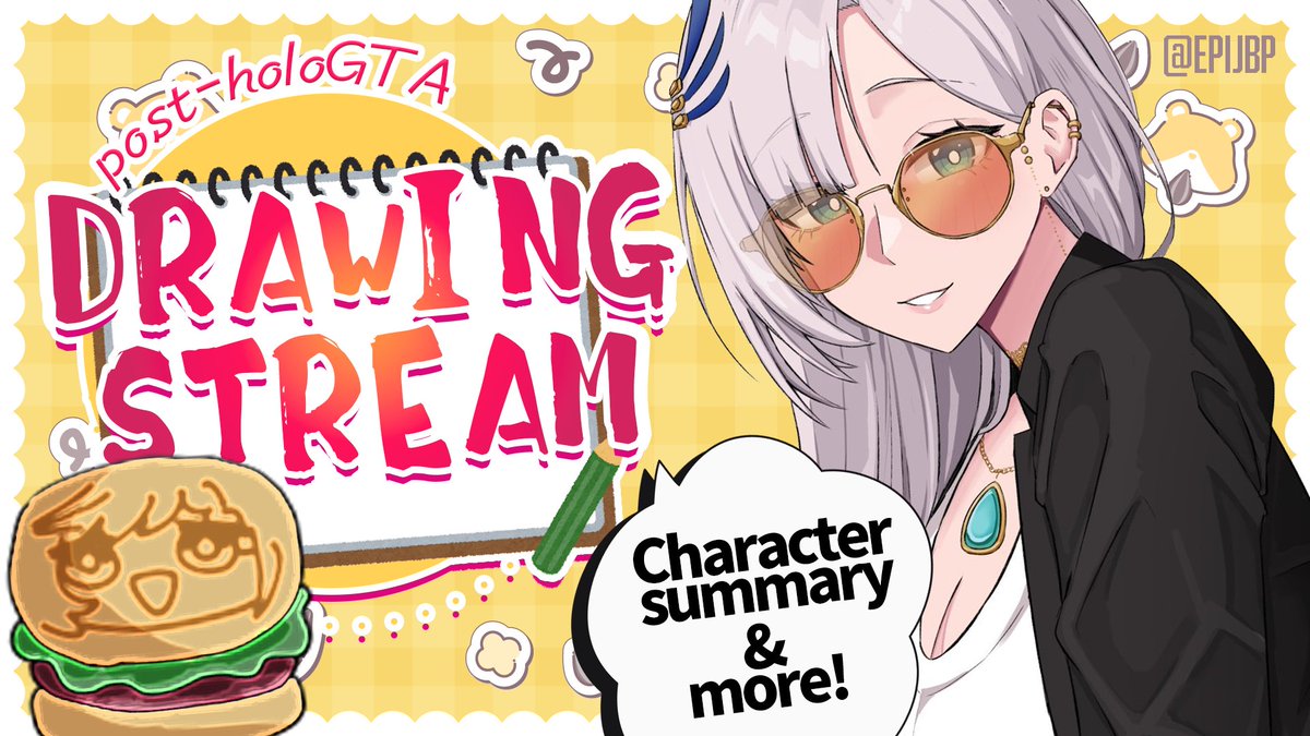 pavoliareine's tweet photo. [ #ReineMeptember2024 Day 23 ]
#Pavolive #Pavolia_Reine

Post #holoGTA Drawing Stream!
Time to talk behind the scenes while drawing about Pavolia Reine's life and her connections with other citizens in Holos Santos!

8 PM WIB / 22:00 JST
https://t.co/xoNu1hohKx https://t.co/Xo6HCSr3ej