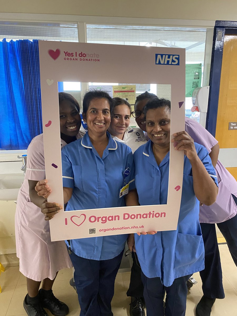 Thank you Barnwells Ward for supporting the launch of Organ Donation week at Kettering hospital it takes 2 mins to register your wishes think #OrganDonation