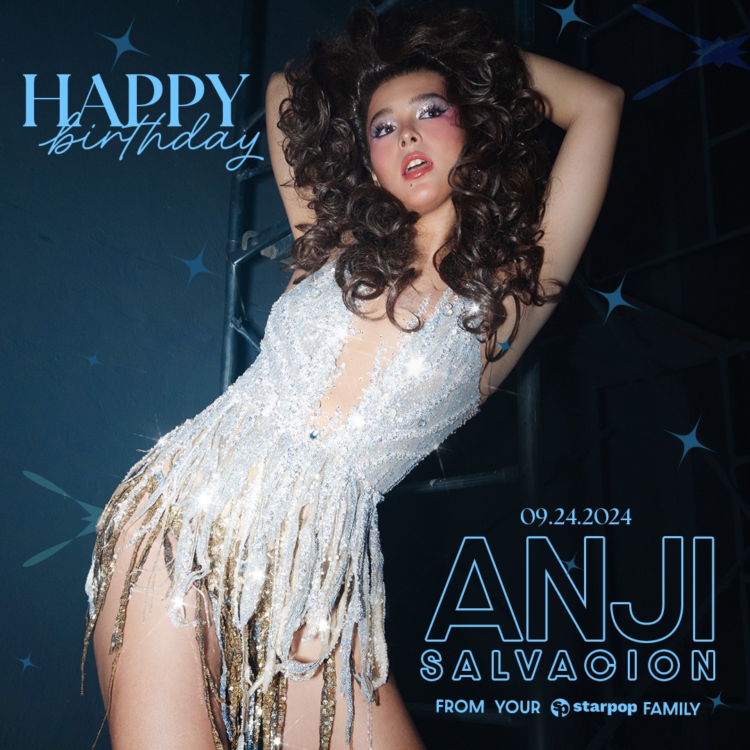 StarPopPH's tweet photo. Happy Birthday to our sunshine, @anjisalvacion 💛✨
Keep shining 'cos you're a masterpiece!

Celebrate with #AnjiSalvacion by streaming her songs 🔗 https://t.co/nYDpLGnOif

#StarPopPH https://t.co/KcAxcs2q4d