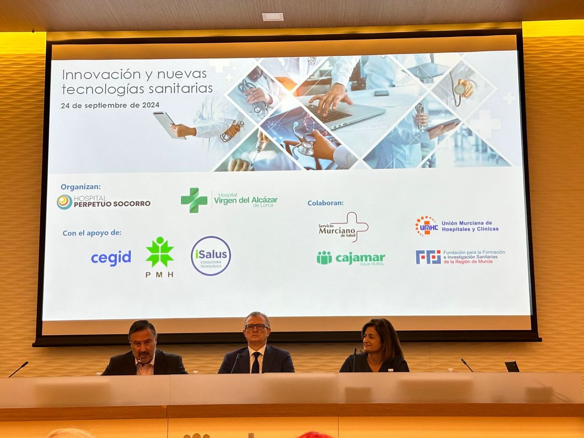 Hoy colaboramos en las Jornadas sobre Innovación y Nuevas Tecnologías Sanitarias organizadas por el <a href="/HospitalSocorro/">Hospital Perpetuo Socorro</a>  y el #HospitalVirgendelAlcazar donde se tratarán diversos temas.
#medtech #hospitales #healthcare #medicina #tecnología #salud #pmh
