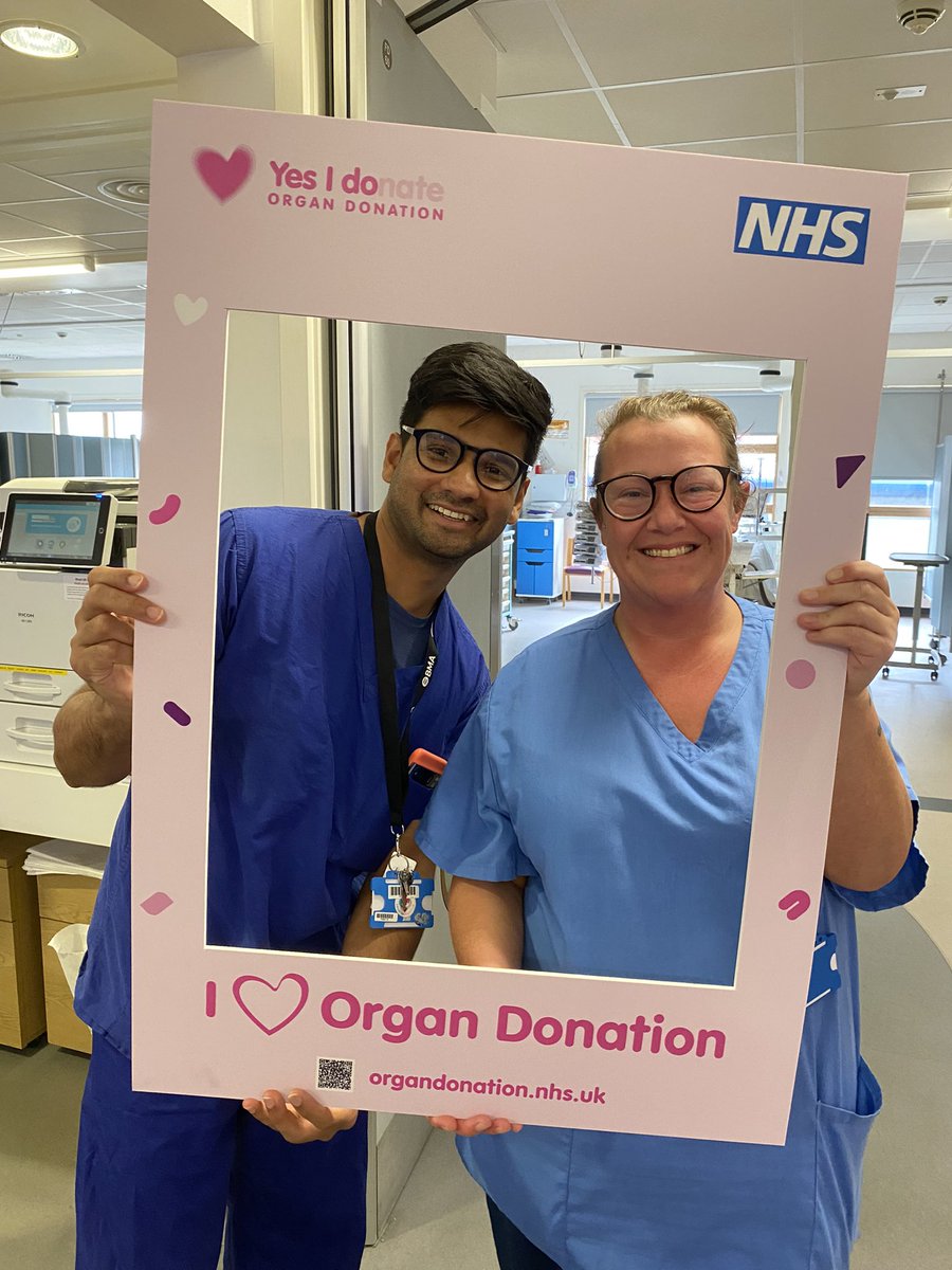 Kettering General Hospital supports #OrganDonation remember it takes 2 mins to make your wishes known register to be a donor support #OrganDonationWeek