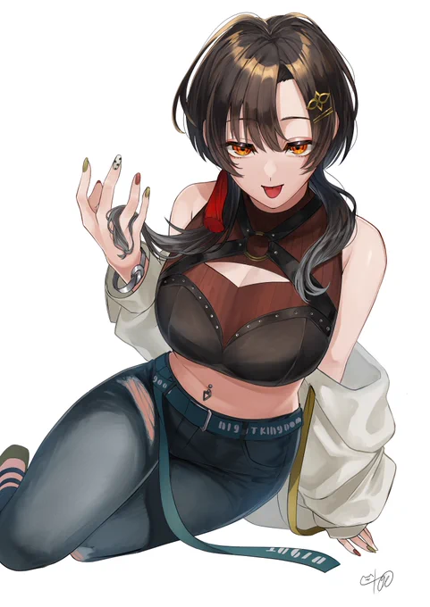 べっ#にじさんじ #巴絵 