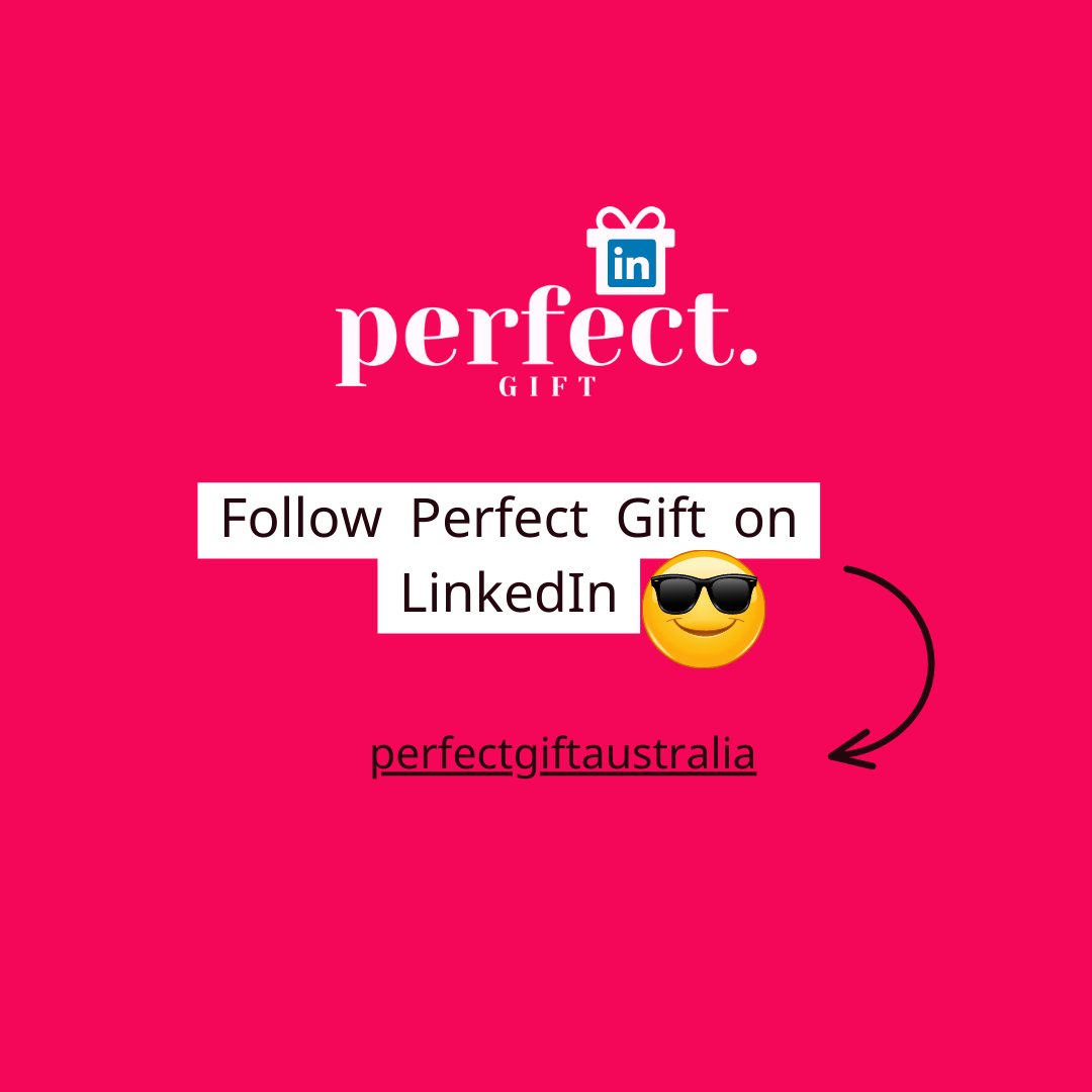 PerfectGiftAus's tweet image. Are you following Perfect Gift on LinkedIn? 🤔🎁 
 
👉 Check out our account at linkedin.com/company/perfec…! 
 
#perfectgift #justperfect #giftsforyou #giftsfromtheheart #giftsforeveryone #giftsidea