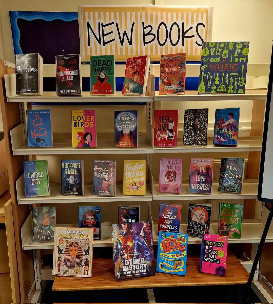 We have some brilliant new books in the library this week! Pop by and find your new fave! 📚