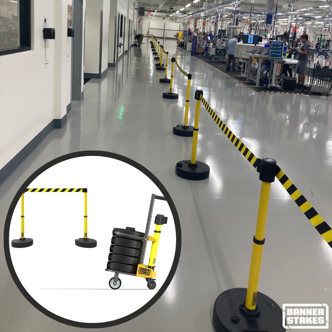 Let's make your warehouse safer!

Upgrade your safety barriers with PLUS Line, our hazard communication barrier system that defines spaces and helps limit access to hazardous areas. 

Learn more about PLUS Line: hubs.la/Q02DY7Vs0