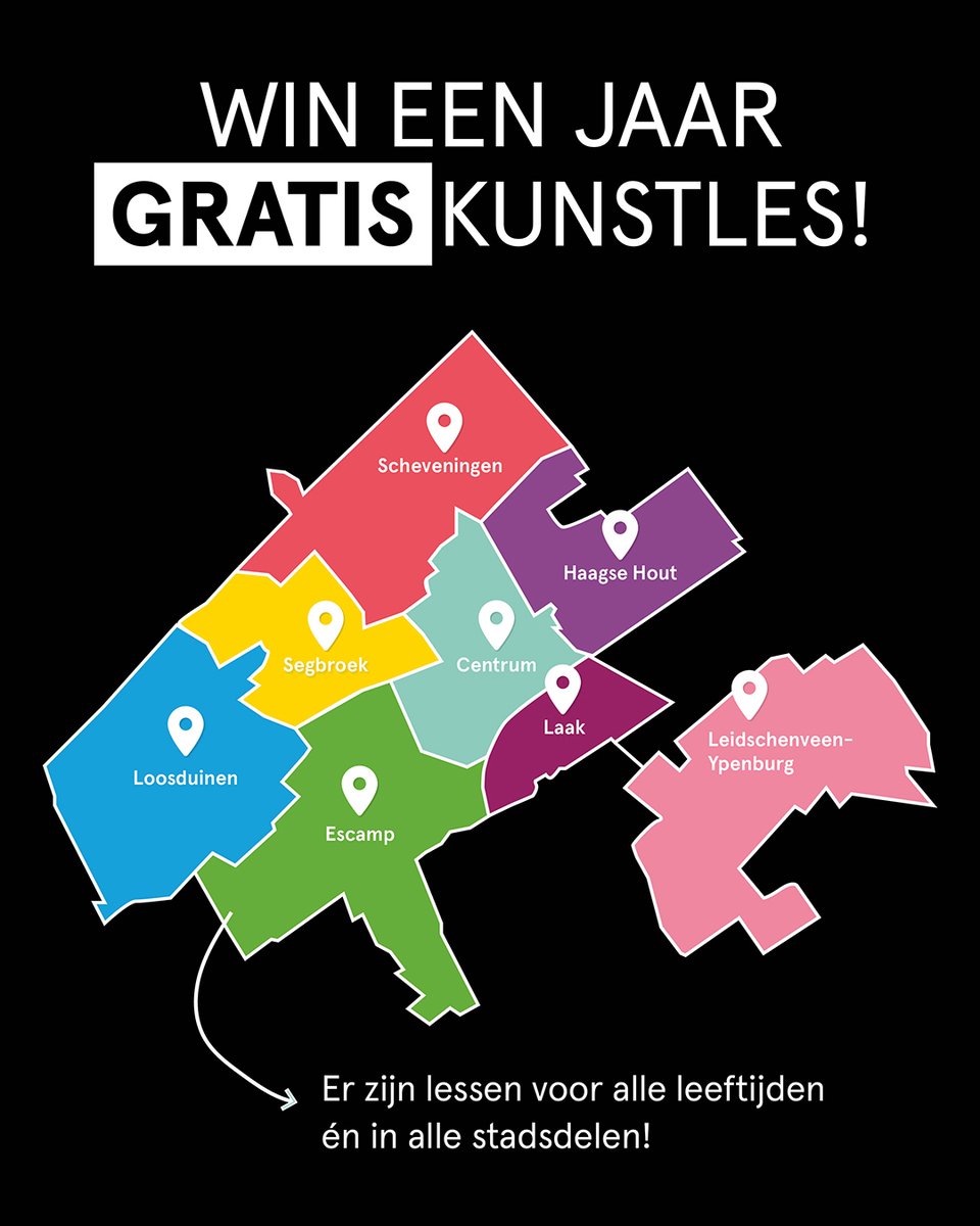 Hagenaren opgelet! Win een jaar lang gratis kunstles. Meedoen? Ga naar: ow.ly/e9ol50Thnbs
