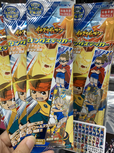 グッズ入荷情報】 「＃イナズマイレブン」ロングステッカー 入荷しま