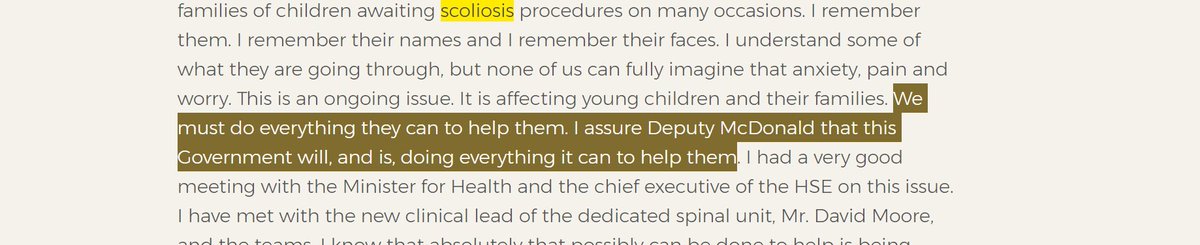 Who remembers October last year when families had to go to court to access their child's medical records, as <a href="/CHI_Ireland/">Children's Health Ireland</a> would not supply?

Despite all the spray talk from <a href="/SimonHarrisTD/">Simon Harris TD</a> the government &amp; the spinal unit are not doing all they can to help...

Parents are sending