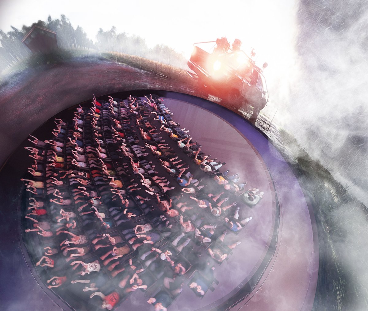 futuroscope's tweet image. Et un &quot;European Star Award 2024&quot; supplémentaire pour l&apos;attraction Chasseurs de Tornades ! #IAAPAExpo #EuropeanStarAwards Kirmes &amp;amp; Park Revue