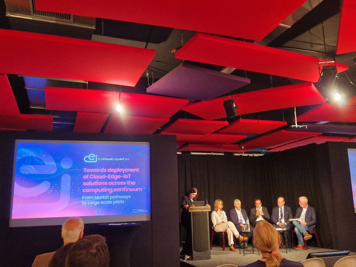 INFOLYSiS (@infolysis_gr) on Twitter photo #INFOLYSiS attended the "Towards Deployment of Cloud-Edge-IoT Solutions" event, exploring innovations and market pathways shaping the future of #IoT and edge computing across Europe! 🚀
<a href="/EU_Growth/">Internal Market, Industry, Entrepreneurship & SMEs</a> <a href="/EU_CloudEdgeIoT/">EUCloudEdgeIoT</a> <a href="/hipeac/">HiPEAC</a> <a href="/SME_WG_NwEurope/">NetWorldEurope SME WG</a> <a href="/NexusForumEU/">NexusForumEU</a> #INFOLYSiS attended the "Towards Deployment of Cloud-Edge-IoT Solutions" event, exploring innovations and market pathways shaping the future of #IoT and edge computing across Europe! 🚀
<a href="/EU_Growth/">Internal Market, Industry, Entrepreneurship & SMEs</a> <a href="/EU_CloudEdgeIoT/">EUCloudEdgeIoT</a> <a href="/hipeac/">HiPEAC</a> <a href="/SME_WG_NwEurope/">NetWorldEurope SME WG</a> <a href="/NexusForumEU/">NexusForumEU</a>