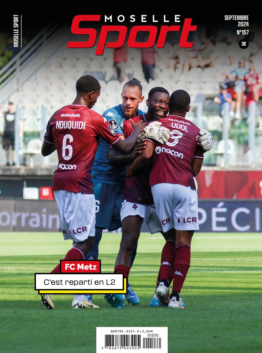 Le nouveau numéro de Moselle Sport est en kiosque.

➡️ Le sommaire : mosellesport.fr/magazine/mosel…