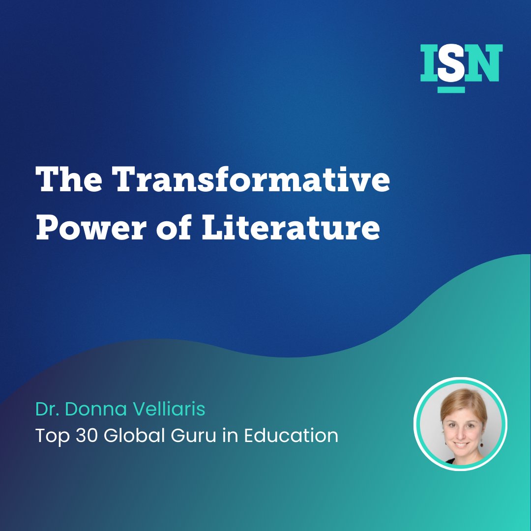Donna Velliaris, Top 30 Guru in Global Education, delves into the transformative power and impact of literature.

Read the full article here: 👉👉 isn.education/articles/open/…

#literacy #literacymatters #transformativeliteracy #Internationalschools #Internationaleducators