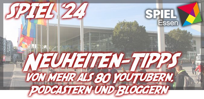 84 Neuheiten-Tipps für die SPIEL ’24 von YouTubern, Podcastern und Bloggern
abenteuer-brettspiele.de/brettspiel-new…
#SPIEL24 #brettspiele #brettspiel