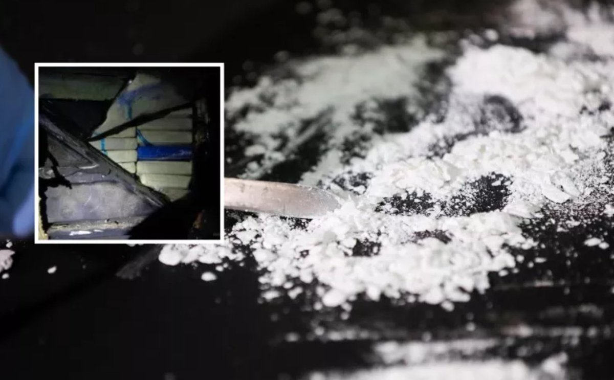 AssetsClk's tweet image. U.S. Customs and Border Protection (CBP) officers recently discovered 187 pounds of illegal drugs with an estimated black market value of $3.74 million hidden in the rear cargo area of ​​a commercial bus at the San Ysidro Port of Entry.　＃Ｕ．Ｓ．Ａ