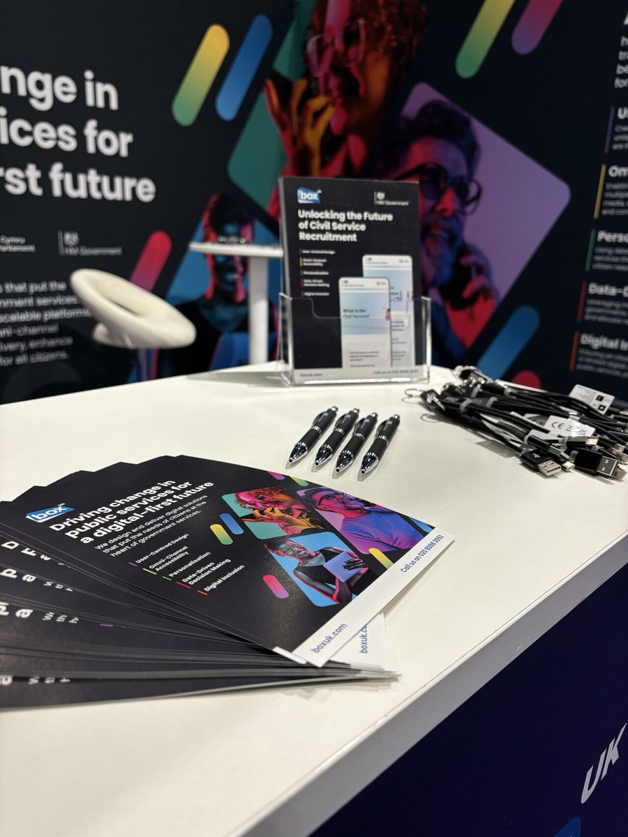 If you are heading to #DigiGovExpo today or tomorrow, come and say hello, we're on stand D36a!

Our team are excited to discuss how we are driving change in public services, and delivering value through innovative digital solutions.

#digigov24 #publicservices #ukpublicsector