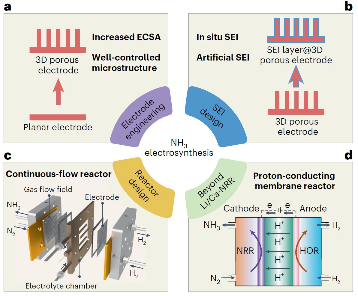 Our perspective paper on ammonia electrosynthesis is out. It was great to co-write with Dr. Xianbiao Fu, <a href="/XianbiaoFu/">Xianbiao Fu (付先彪）</a> , Prof. Jens Nørskov, and Prof. Ib Chorkendorff. nature.com/articles/s4156…
<a href="/NatureEnergyJnl/">Nature Energy</a>