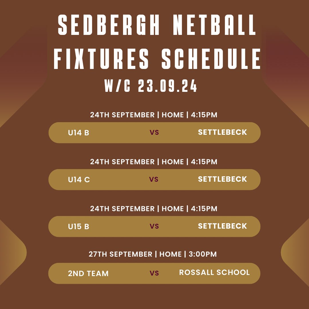 Sedbergh Netball tweet media