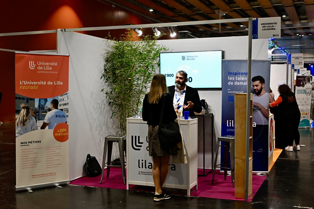 univ_lille's tweet photo. 🤝 L'Université de Lille est à #HumanDAY, venez nous rencontrer aujourd'hui à Lille Grand Palais ! Pour obtenir une invitation gratuite, contactez-nous par email à ulink@univ-lille.fr 📧
Plus d'infos 👇
https://t.co/h6K7JIIjX2 https://t.co/KmoJNMShcJ