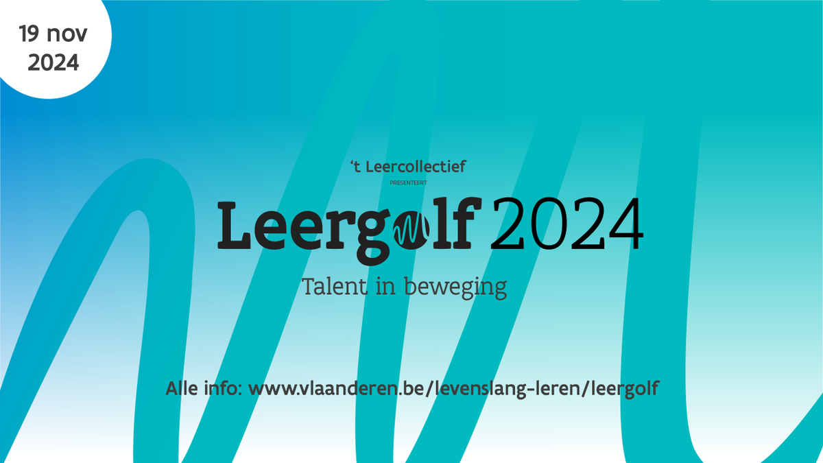 📢Leergolf 2024: Breng talent in beweging!🌊 Gratis online event op 19 november voor professionals die gepassioneerd zijn door leren op, rond en richting de werkvloer. Aanmelden kan nu al 👉 leergolf2024.be #online #event #tLeercollectief #Leergolf2024 <a href="/departement_wse/">Departement Werk en Sociale Economie</a>