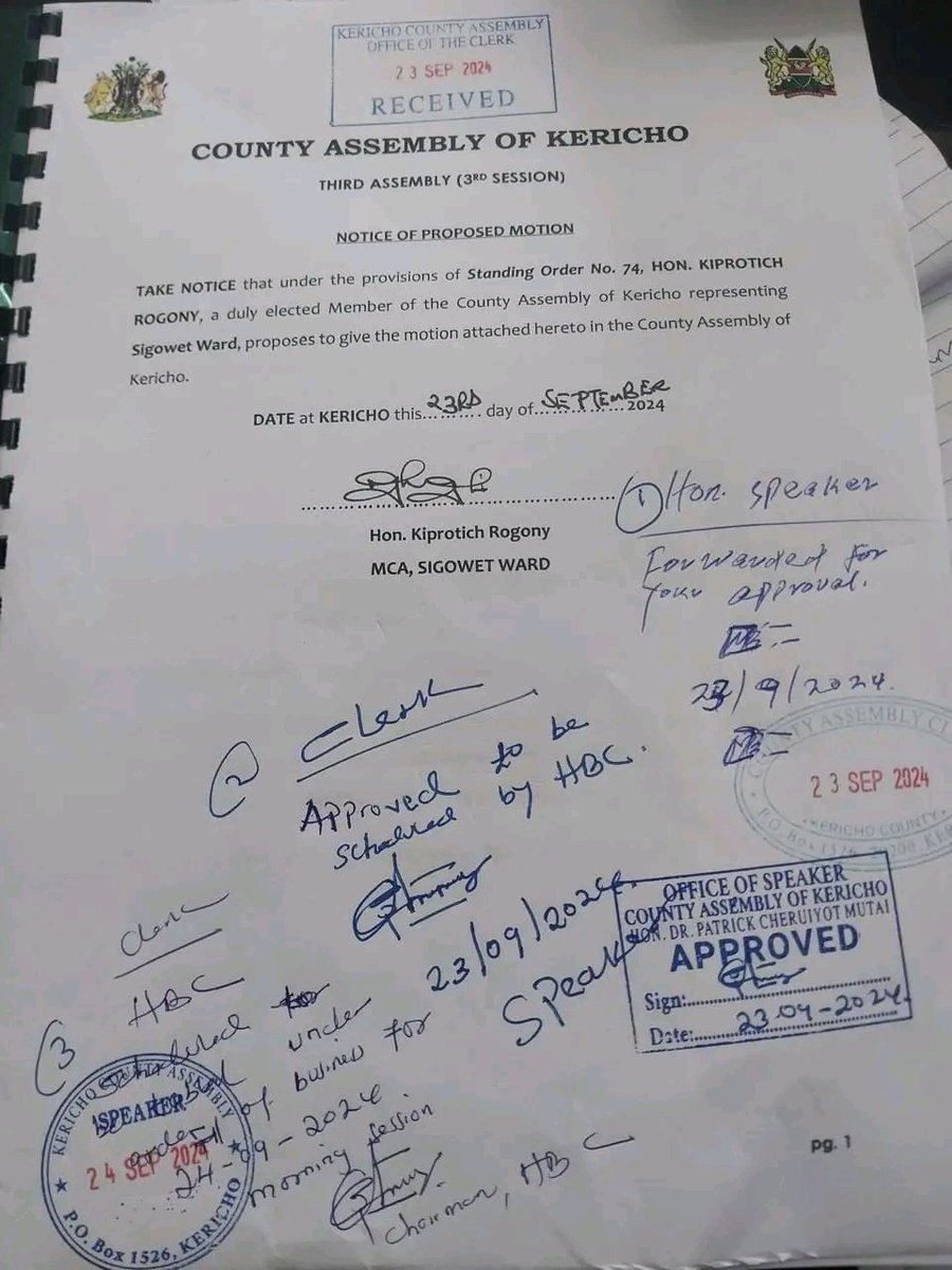 EdwinMatage's tweet image. It's boiling down well. #Accountability
#Maandamano #BanRutoAtUNGA79 #kericho