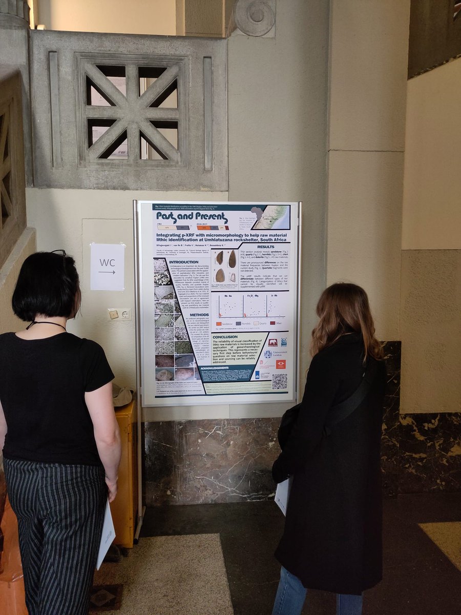 sifoGeoArch's tweet image. 🔸Methodological innovations in #pXRF conference in Vienna!🔸
To read our paper and in integrating pXRF and #micromorphology for #lithics raw material study: doi.org/10.1016/j.jasr…
#archaeometry