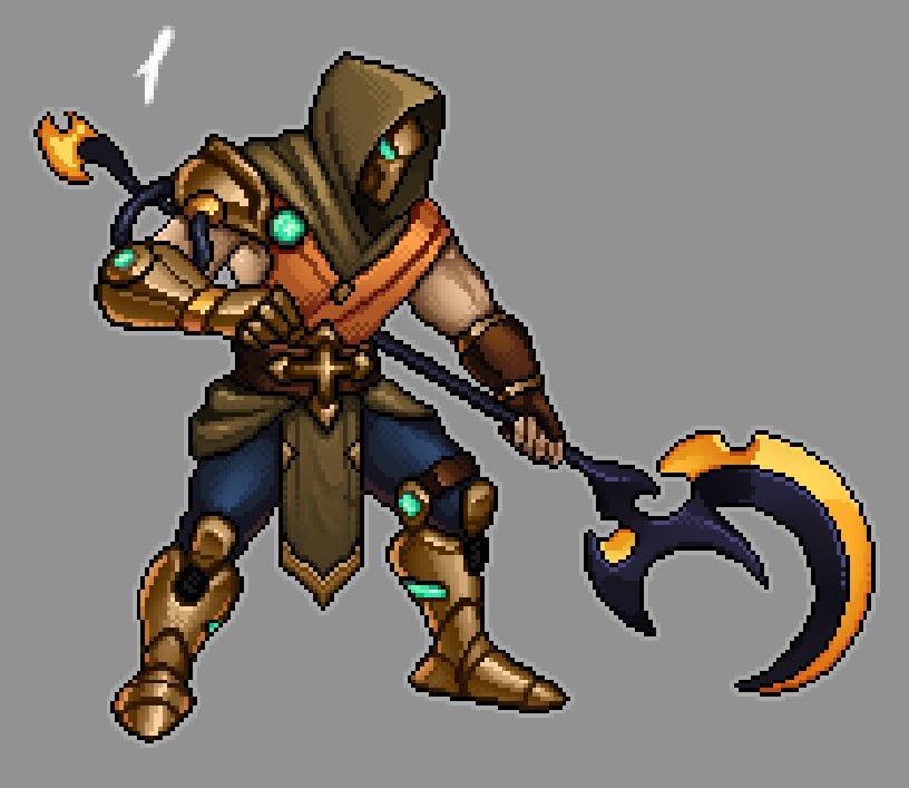 sinslayersgame's tweet photo. Good day to you, Sinners!
We're cooking up a new character.
Which one is better? 1⃣ - 2⃣
#sinslayers #turnbased #ドット絵 #indiegame https://t.co/GX8hfzszER