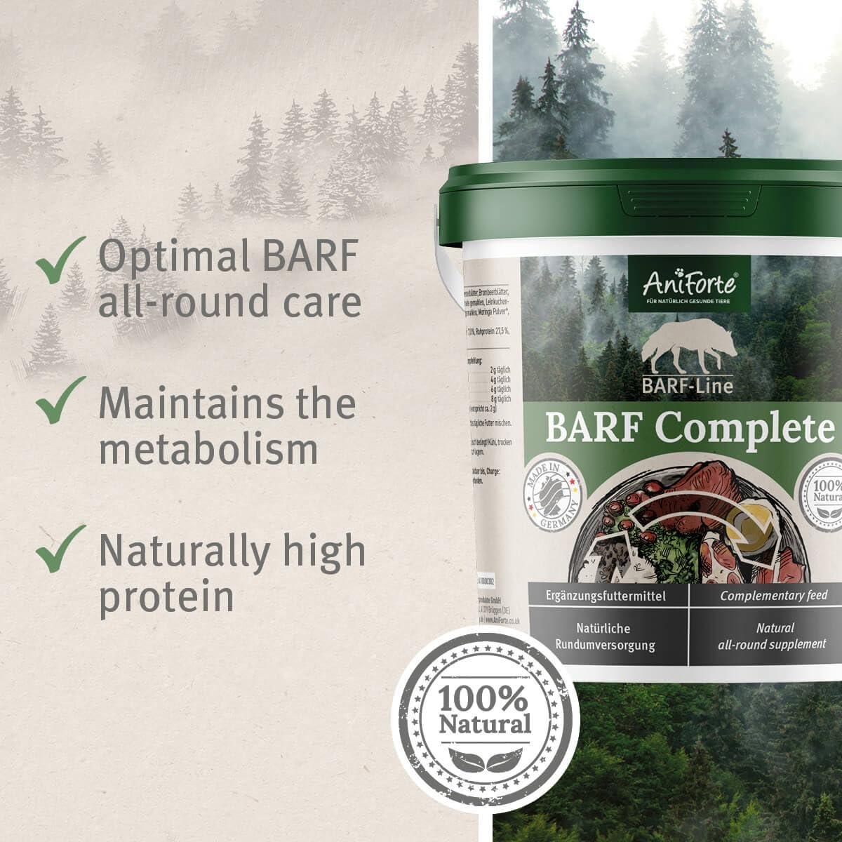 MaxandCo88's tweet image. Fuel your dog's vitality with AniForte BARF Complete! Our 100% natural, balanced supplement is tailor-made for dogs on a BARF/Raw Food Diet, ensuring they get all the nutrients for a happy and healthy life. 

tinyurl.com/3h5wted7

 #aniforte #barfdiet #rawfoodfordogs