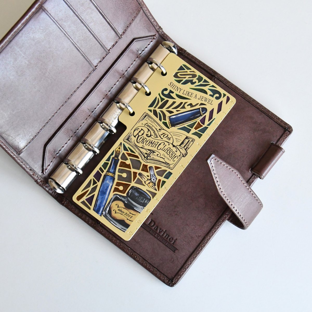 伊東屋システム手帳サロン限定商品 「Davinci ロロマネイティブ手帳