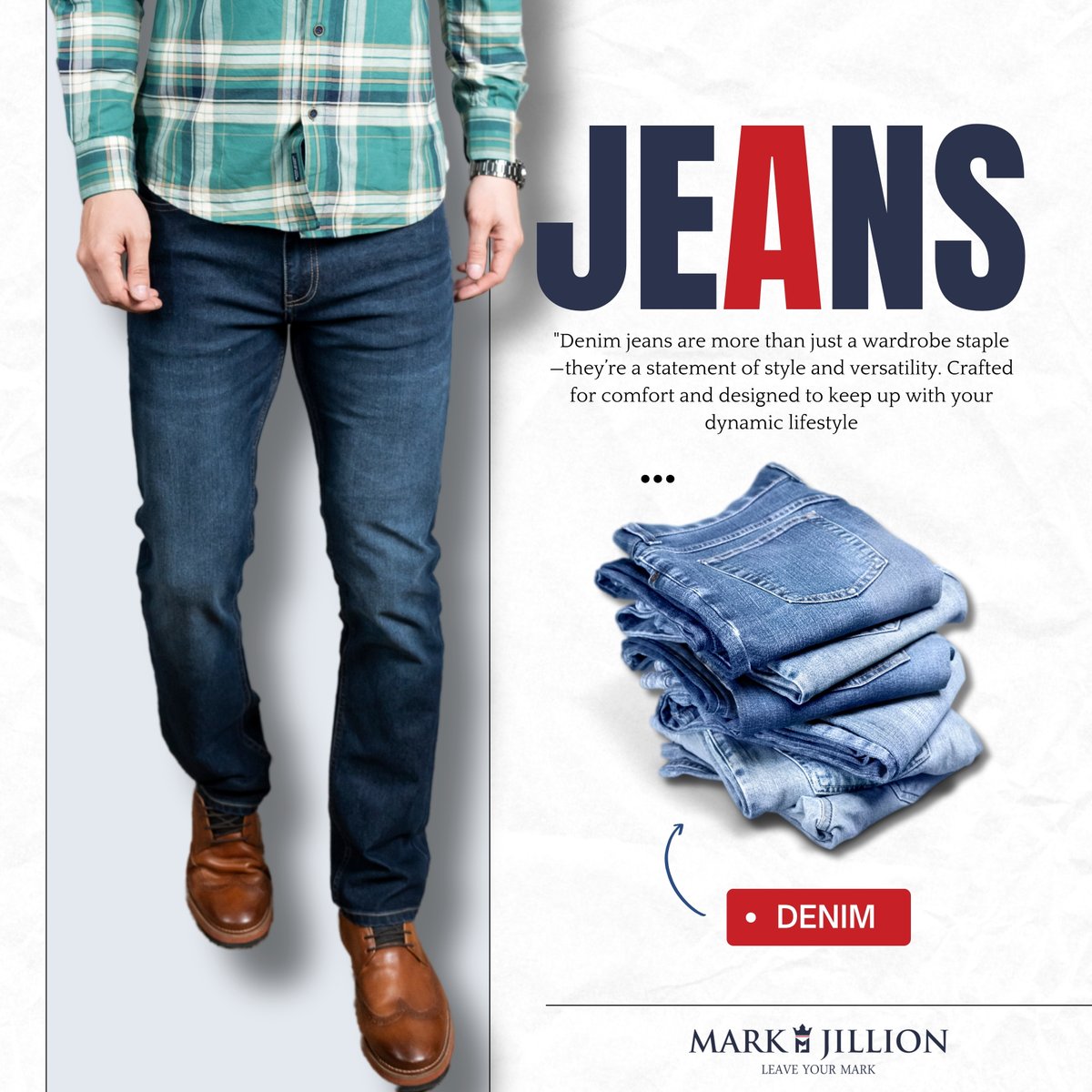 Markjillion's tweet image. “Every pair of jeans tells a story #denimessentials #jeansjourney #stylewithease #denimdiaries #wearyourconfidence #mensfashion #casualchic #denimdays #trendalert #fashionfaves #markjillion #wearyourstory