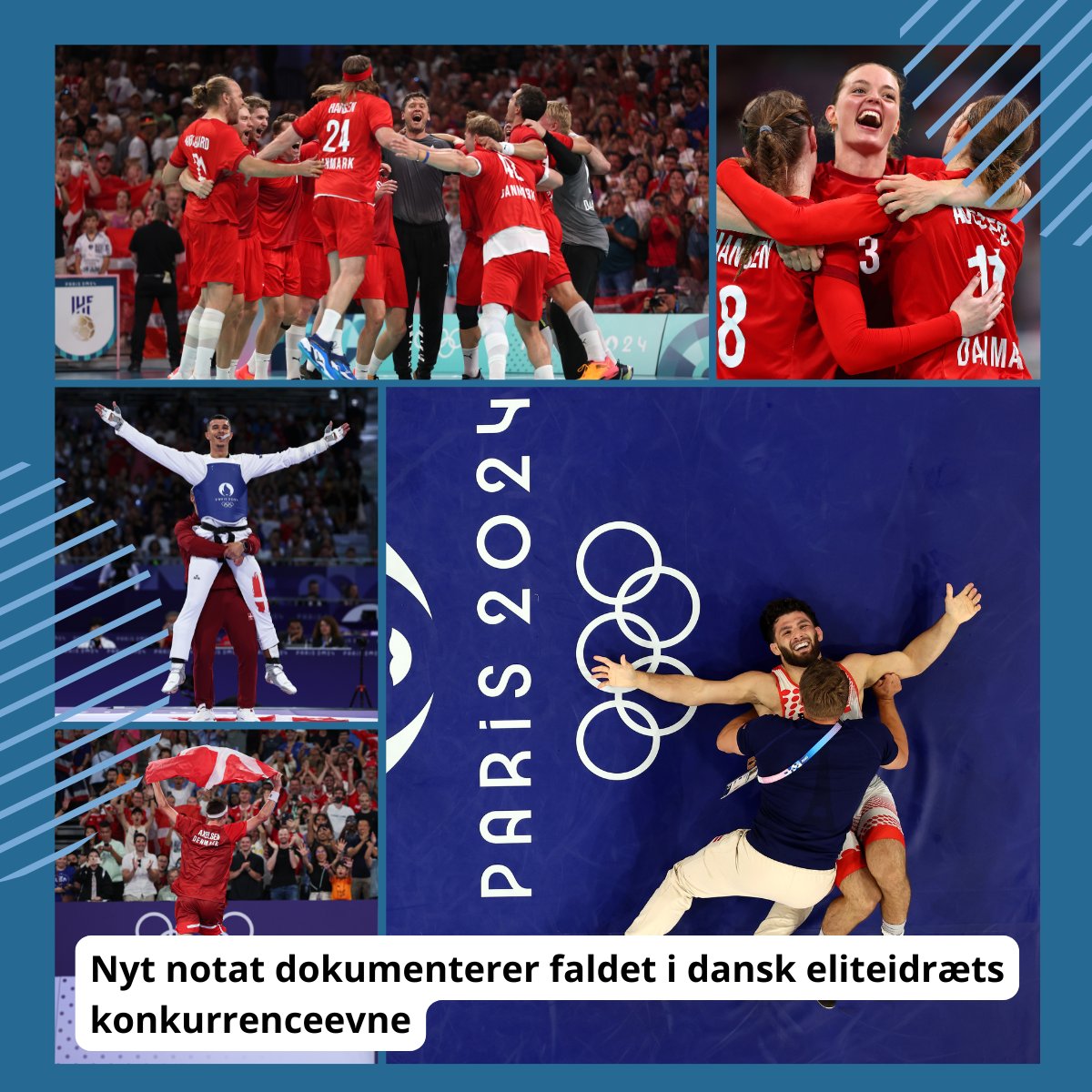 OL i Paris viste, at konkurrenceevnen i dansk eliteidræt er under pres🏋‍

Idan vurderer på baggrund af resultaterne i Paris, hvor dansk eliteidræt står lige nu, og diskuterer, hvad der kan gøres for at fastholde eller styrke konkurrenceevnen👇

idan.dk/nyheder/nyt-no…