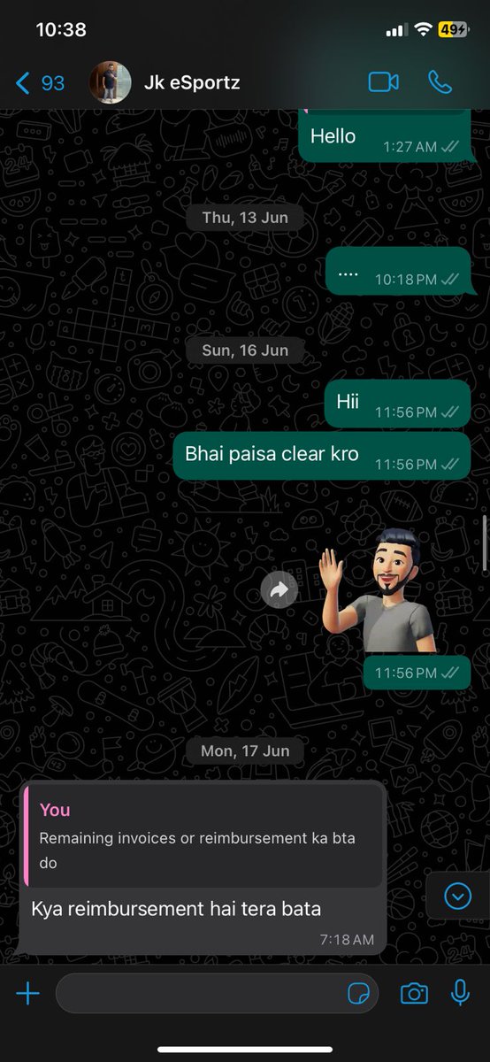 StartClashing_'s tweet photo. Hi Everyone,

For the first time in my 4-year casting career, I’ve been pushed to this extent. Over the years, I have worked with almost every possible TO in India, but I’ve never encountered one as unprofessional as https://t.co/dliFg9wHsh.

To give you some context— https://t.co/VQR5EV7pch