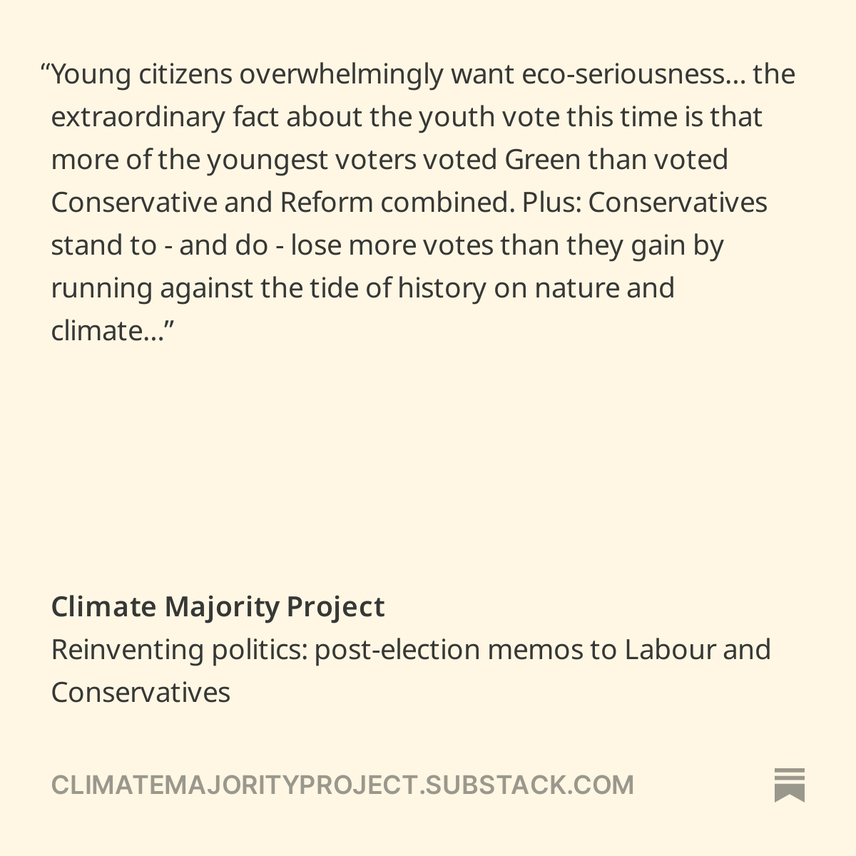 CMP_voice's tweet photo. #Conservatives could actually take a lead on the environment – especially if #Labour is complacent, and doesn’t reverse the backtracking on its climate #pledges as in the last several months.

https://t.co/KJwTUhSVVD https://t.co/EN5rHOIqtQ