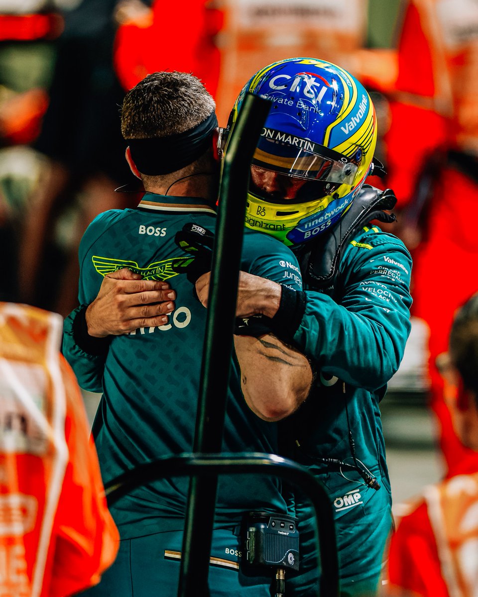 AstonMartinF1's tweet image. Moments of pride when you’ve given your all. 💚 @regentcruises
#ExperienceRegent