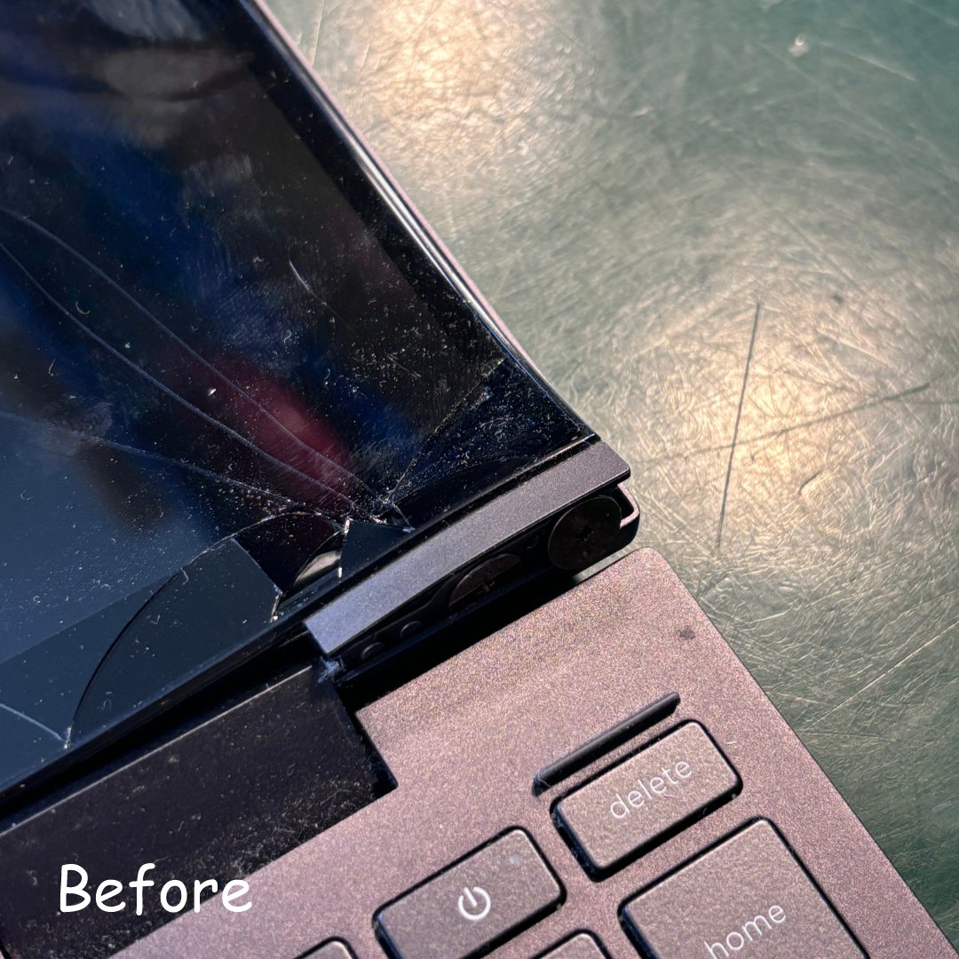 SaralaComputers's tweet image. Another touchscreen HP laptop brought back to life! 💪 We&apos;ve got those repair skills down to a science. Your device deserves the best care. 
#laptoprepair #hplaptop #touchscreenrepair #techsupport #fixedasgoodasnew #computerrepair #localbusiness