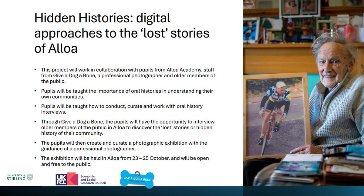 FWP Community Around the School (@clacksfwp) on Twitter photo 📢 Hidden Histories: delighted that a group of young people <a href="/AlloaAcademy/">Alloa Academy</a> are taking part in this wonderful project <a href="/StirUni/">University of Stirling</a> and being supported by our Clacks Planet Youth Officers <a href="/ClacksEducation/">Clackmannanshire Council People Directorate</a> <a href="/planetyouthscot/">Planet Youth in Scotland</a> @Dr_F_stewart #esrcSocialScienceFestival #StirFoss 📢 Hidden Histories: delighted that a group of young people <a href="/AlloaAcademy/">Alloa Academy</a> are taking part in this wonderful project <a href="/StirUni/">University of Stirling</a> and being supported by our Clacks Planet Youth Officers <a href="/ClacksEducation/">Clackmannanshire Council People Directorate</a> <a href="/planetyouthscot/">Planet Youth in Scotland</a> @Dr_F_stewart #esrcSocialScienceFestival #StirFoss