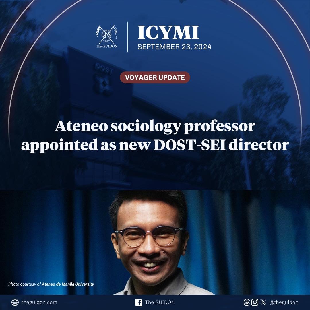 Hi, folks! The news broke out last night. I've yet to process it and all the messages I've been receiving. For now, may I ask for your prayers, if possible? For grace, wisdom, and humility.

Para sa <a href="/DOSTphl/">DOST Philippines</a> SEI, sa mga kabataan, at sa bayan. Salamat kaayo ka ninyong tanan. 😇