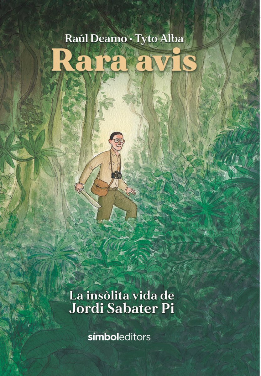 Avui, Dia Internacional de Goril·la (🤷🏻‍♂️), us convidem a conèixer el llibre RARA AVIS. La insòlita vida de Jordi Sabater Pi, de <a href="/RaulDeamo/">Raúl Deamo</a> i Tyto Alba.