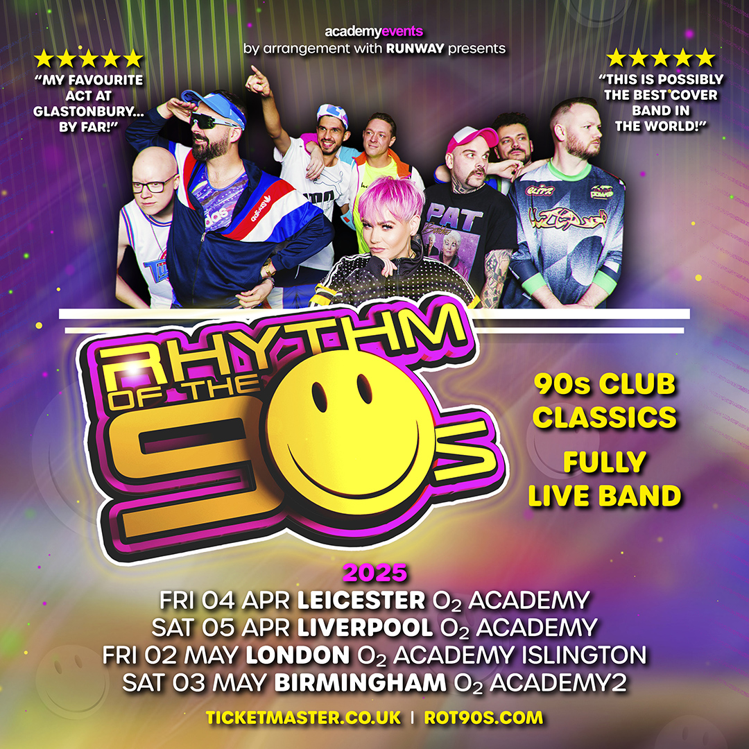 O2 Academy Islington (@o2academyisl) on Twitter photo .<a href="/ROT90s/">Rhythm of the 90s</a> are heading here on Fri 02 May 2025 with their infectious energy, incredible musicianship and nostalgia-filled set.
Get 48-hour early access Priority Tickets from 10am Wed 25 Sep 👉 amg-venues.com/f7hL50Tu1tS #O2Priority .<a href="/ROT90s/">Rhythm of the 90s</a> are heading here on Fri 02 May 2025 with their infectious energy, incredible musicianship and nostalgia-filled set.
Get 48-hour early access Priority Tickets from 10am Wed 25 Sep 👉 amg-venues.com/f7hL50Tu1tS #O2Priority