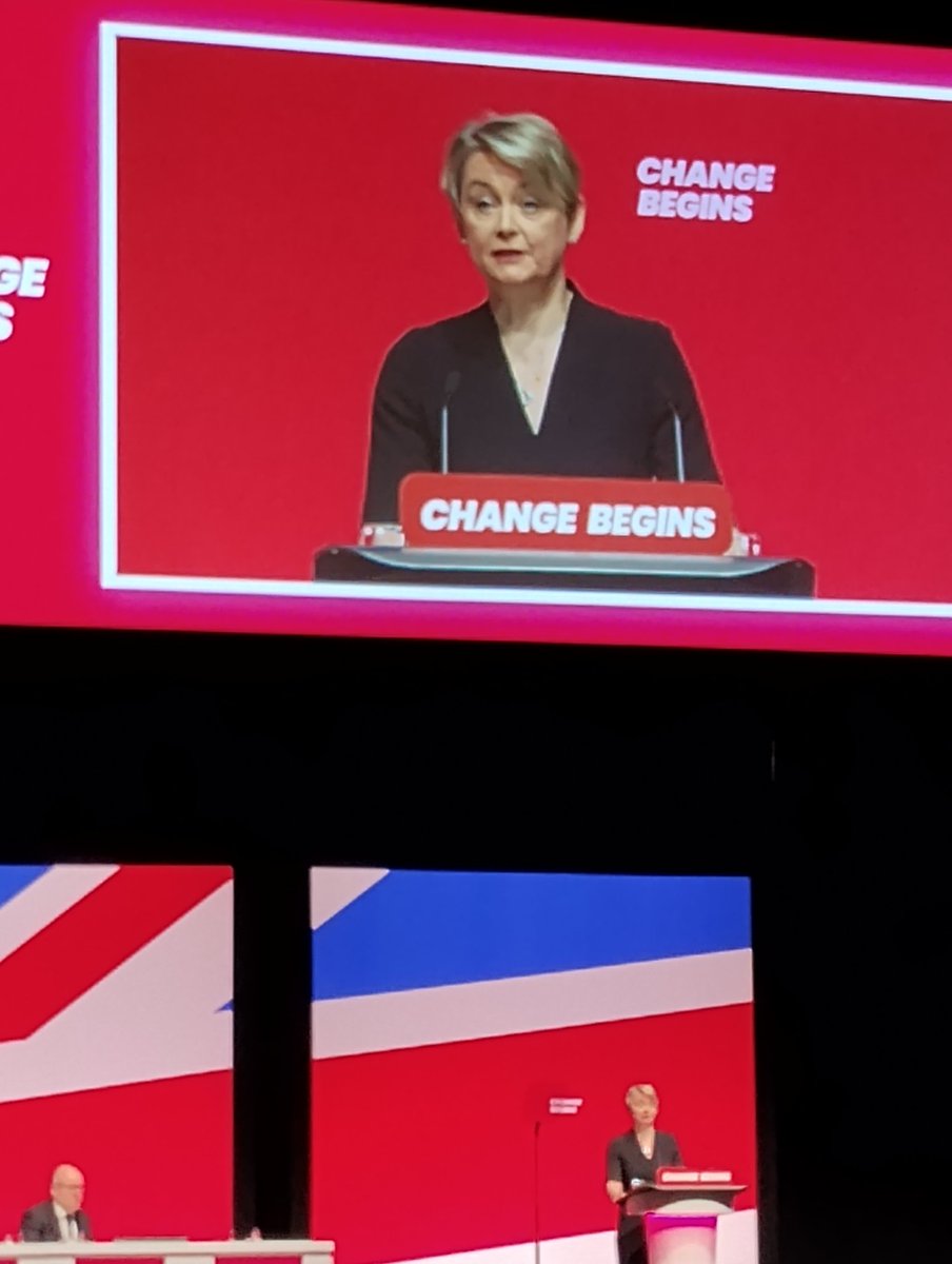 Change Begins. Laws to halve knife crime within a decade #LabourConference24 
#change