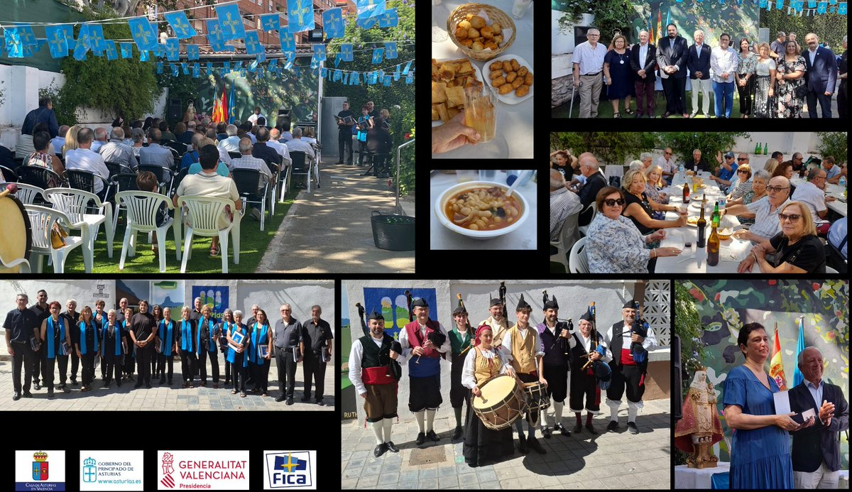 Gran día el pasado domingo 22 de septiembre, en la celebración del Día de Asturias y Virgen de Covadonga. La misa, la Coral de Casa de Asturias, nuestros gaiteros,  la madreña de oro, los premios de fotografía,  el mentalista, la fabada... Un día grande!!