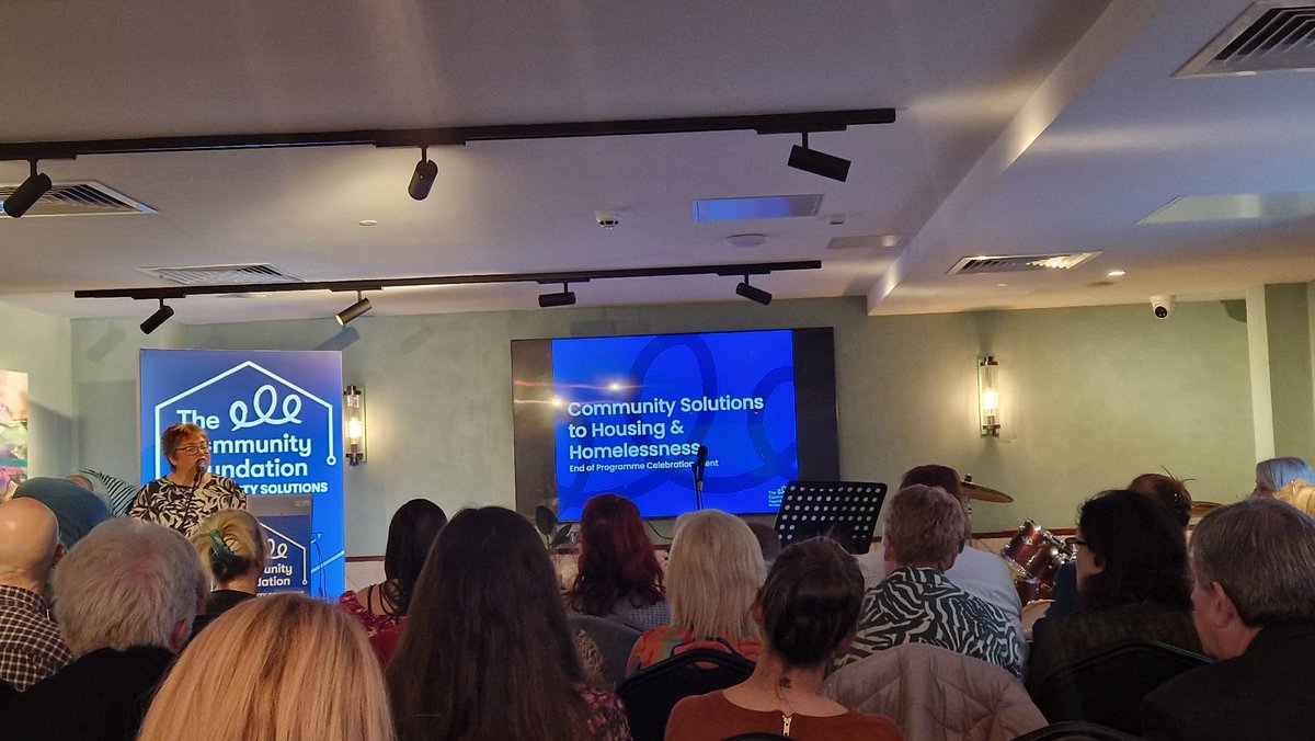 Delighted to be <a href="/CFNIreland/">Community Foundation for Northern Ireland</a> Community Solutions to Housing &amp; Homelessness Programme celebration this morning. It has been fantastic to be part of such a brilliant programme.  <a href="/bronaghflynn16/">Bronagh Flynn</a> @K__Logan <a href="/GailBarnes72/">Gail Barnes</a>