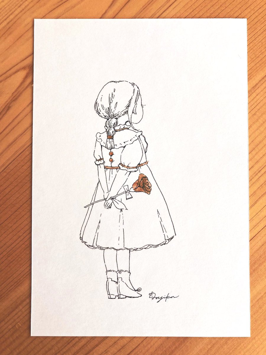 nojikashi's tweet photo. #万年筆の日
万年筆で描いたイラスト
こちらは販売したのですが、手に取ってくださりありがとうございました
またやりたいです https://t.co/W3rnS0g5WN